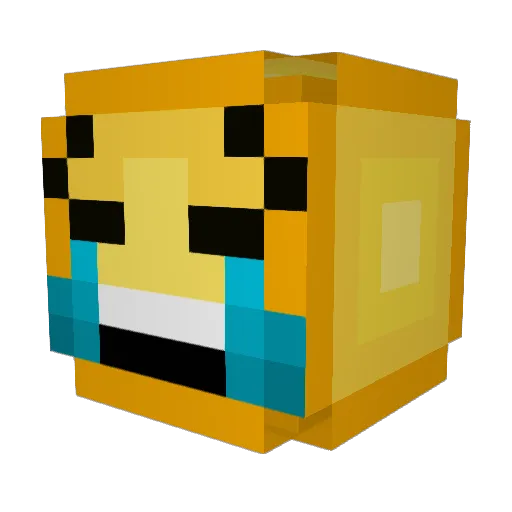 MrHUM0R0US Minecraft avatar head, 3D render