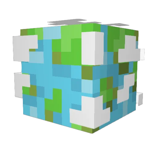 MrHappy_2344 Minecraft avatar head, 3D render