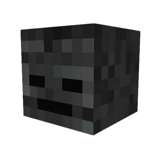 MrHat_1 Minecraft avatar head, 3D render