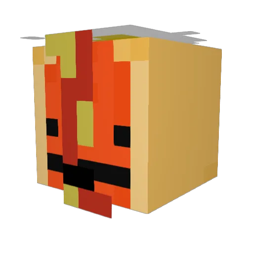 MrHoTdOg99 Minecraft avatar head, 3D render