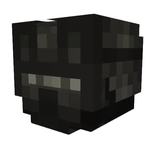 MrHu_ Minecraft avatar head, 3D render