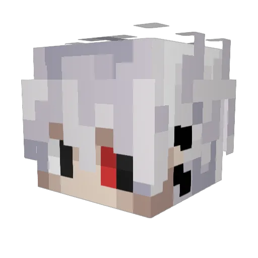 MrIbbyy Minecraft avatar head, 3D render