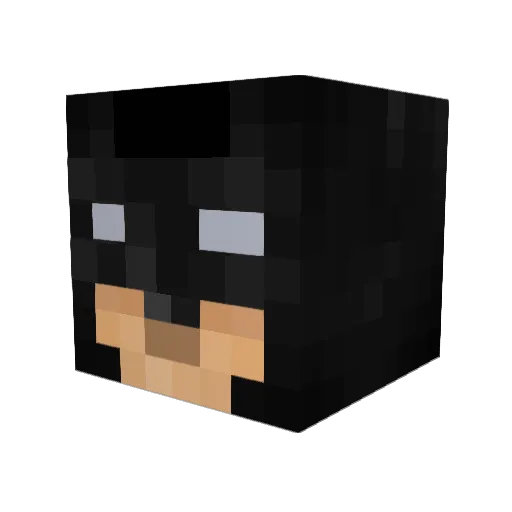 MrJMAR11 Minecraft avatar head, 3D render