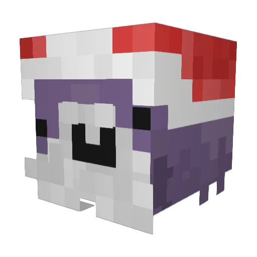 MrJPoople Minecraft avatar head, 3D render