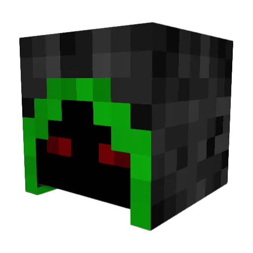 MrJack777 Minecraft avatar head, 3D render