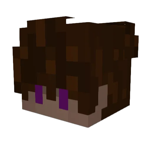 MrJack_099 Minecraft avatar head, 3D render