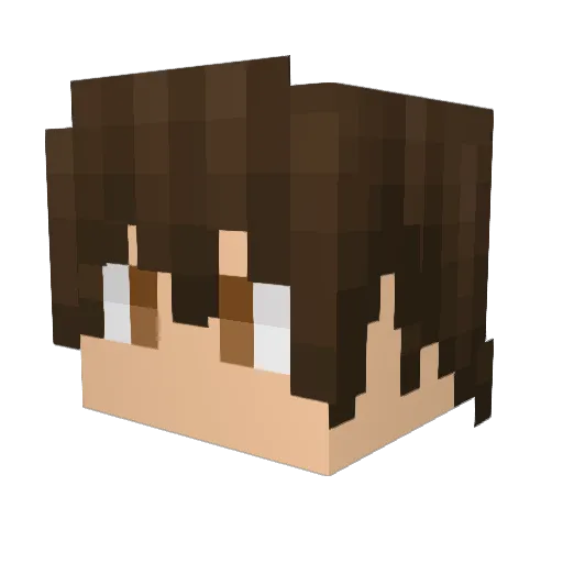 MrJalopy Minecraft avatar head, 3D render