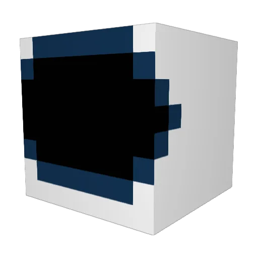 MrJelhoo Minecraft avatar head, 3D render