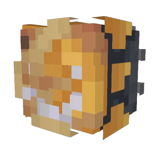 MrJembei Minecraft avatar head, 3D render
