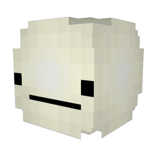 MrJesku Minecraft avatar head, 3D render
