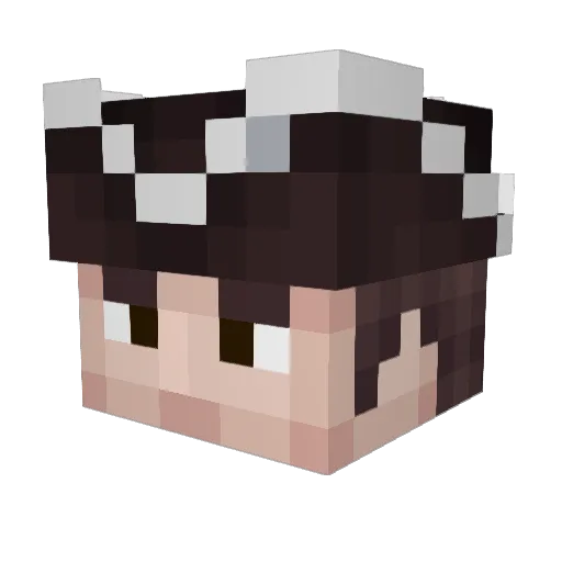 MrJessy Minecraft avatar head, 3D render