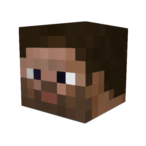 MrJoLt Minecraft avatar head, 3D render