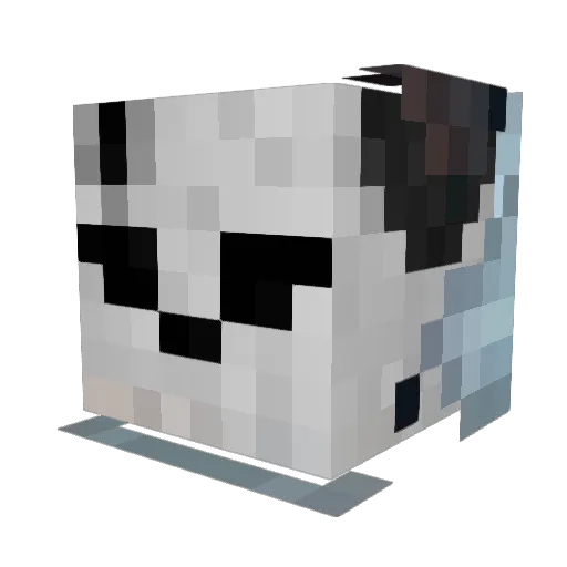 MrJozef Minecraft avatar head, 3D render