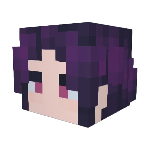 MrJuancho_ Minecraft avatar head, 3D render
