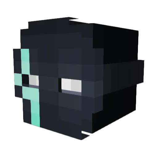 MrJuwel Minecraft avatar head, 3D render