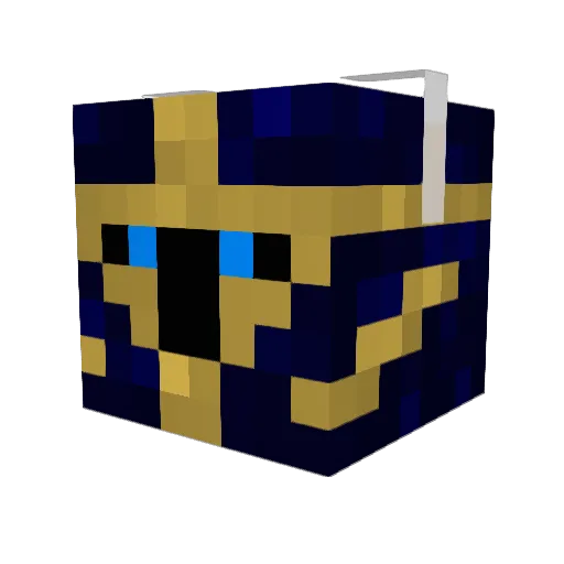 MrK1ll Minecraft avatar head, 3D render