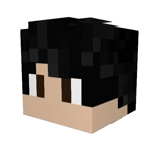 MrKamson Minecraft avatar head, 3D render