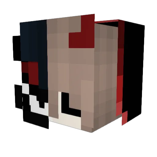 MrKanister2 Minecraft avatar head, 3D render