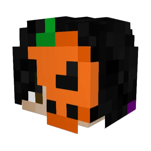 MrKelapummi Minecraft avatar head, 3D render