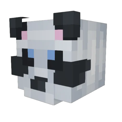 MrKezza Minecraft avatar head, 3D render