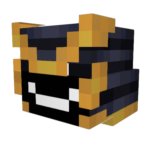 MrKing150 Minecraft avatar head, 3D render
