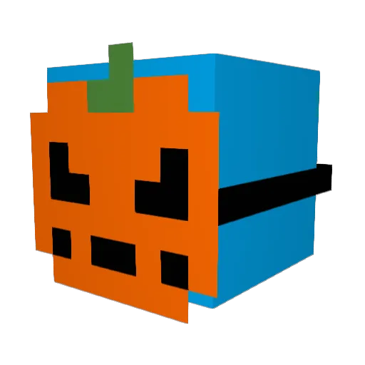MrKingFishies Minecraft avatar head, 3D render