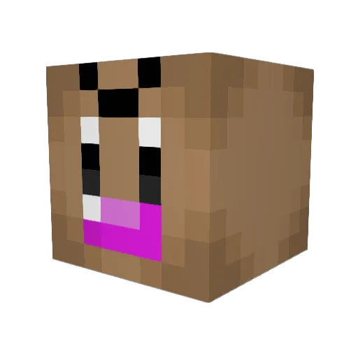 MrKipley Minecraft avatar head, 3D render