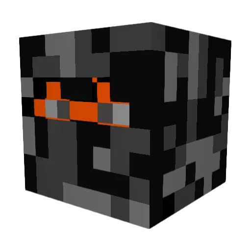MrKnight829 Minecraft avatar head, 3D render