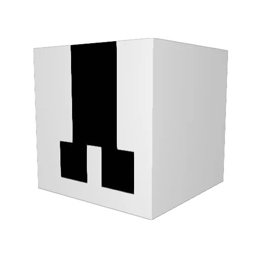 MrKrasserStecher Minecraft avatar head, 3D render