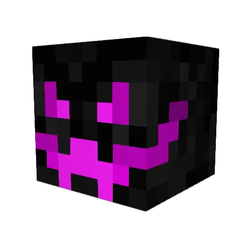 MrKreuger Minecraft avatar head, 3D render