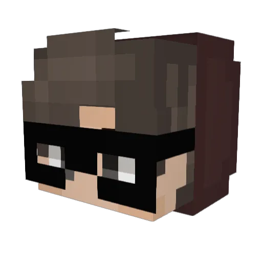 MrKronoss_ Minecraft avatar head, 3D render