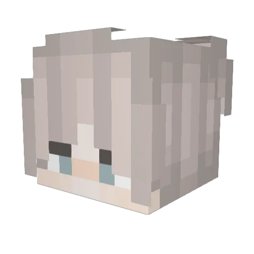MrLavinka Minecraft avatar head, 3D render