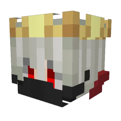 MrLavot Minecraft avatar head, 3D render