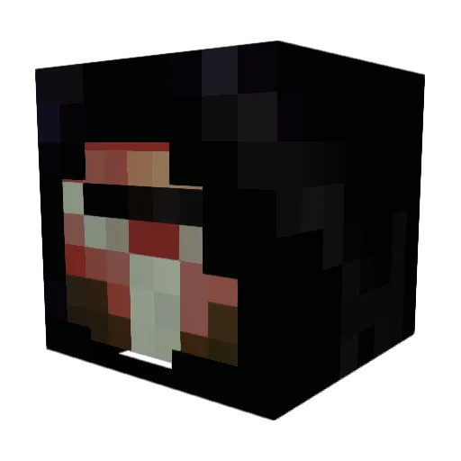 MrLawMan Minecraft avatar head, 3D render