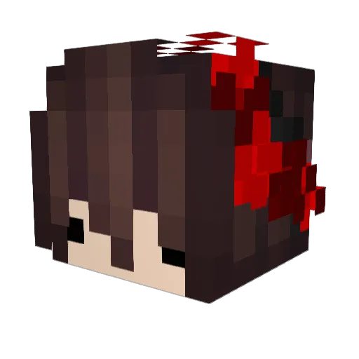 MrLilix Minecraft avatar head, 3D render