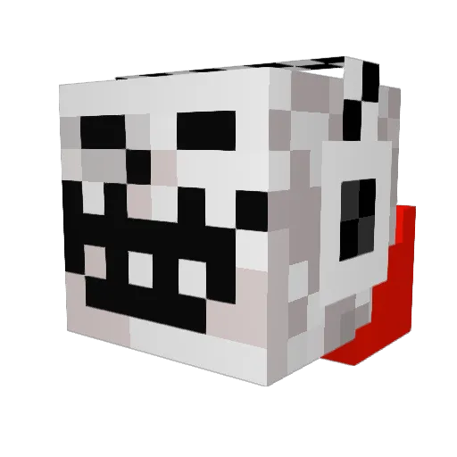 MrLoL41 Minecraft avatar head, 3D render