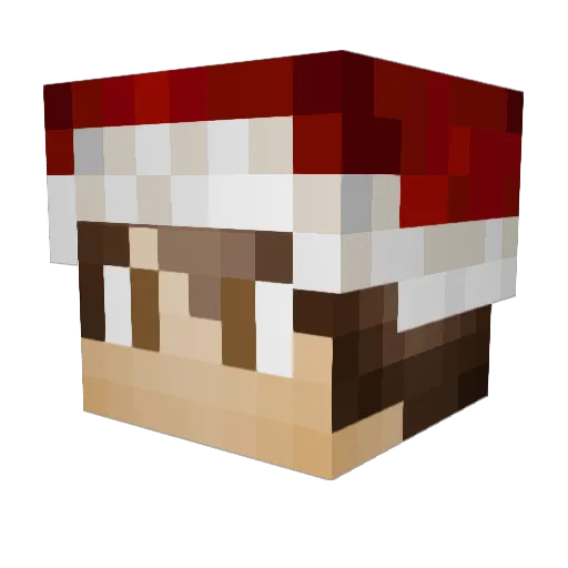 MrLokki Minecraft avatar head, 3D render