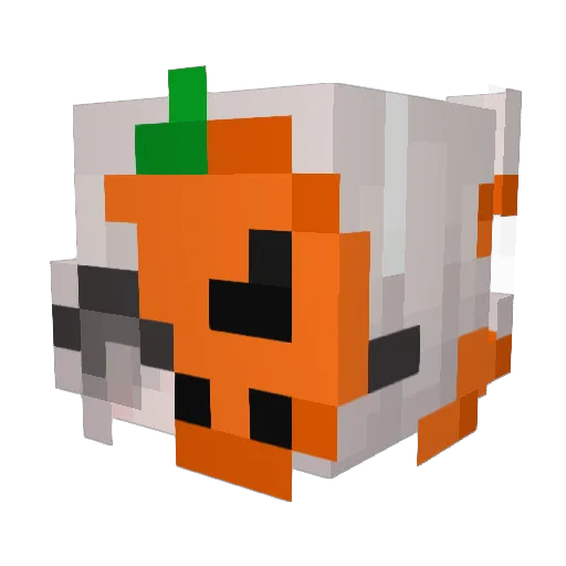 MrLulix Minecraft avatar head, 3D render