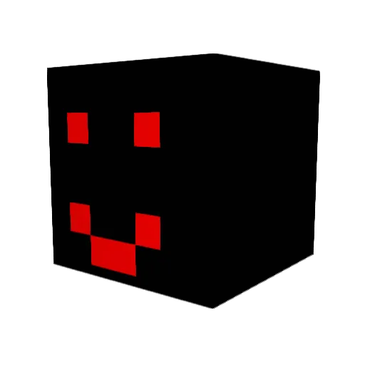 MrLusc10us Minecraft avatar head, 3D render