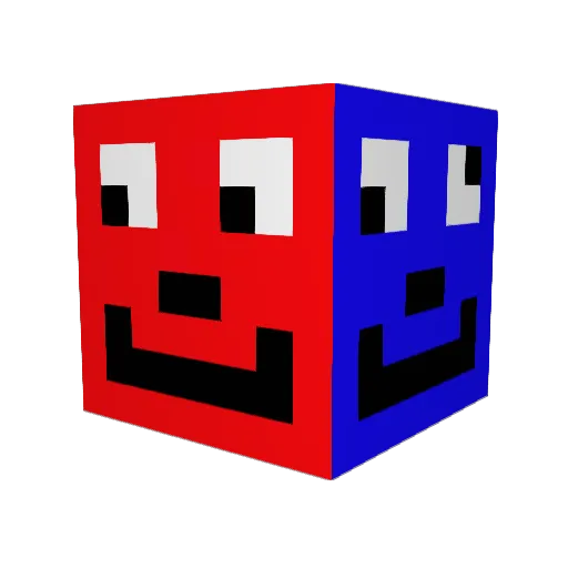 MrMackerz Minecraft avatar head, 3D render