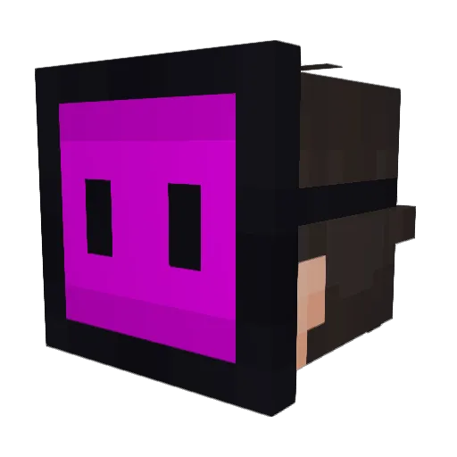 MrMafia14 Minecraft avatar head, 3D render