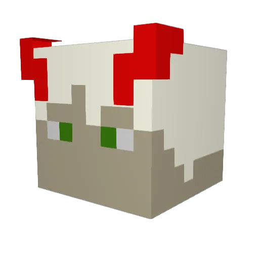 MrMagicMaster5 Minecraft avatar head, 3D render