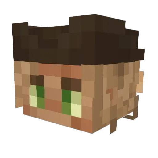 MrMaginYT Minecraft avatar head, 3D render
