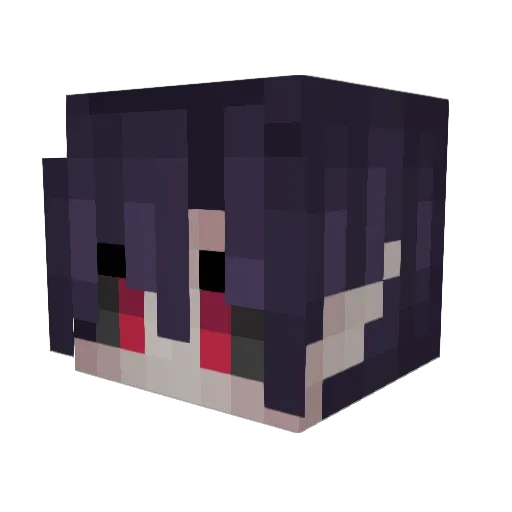 MrMan0412 Minecraft avatar head, 3D render