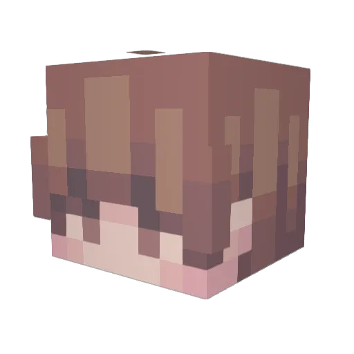 MrMan__ Minecraft avatar head, 3D render