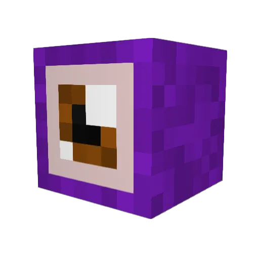 MrManoid Minecraft avatar head, 3D render