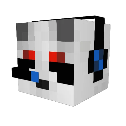 MrMaple206 Minecraft avatar head, 3D render