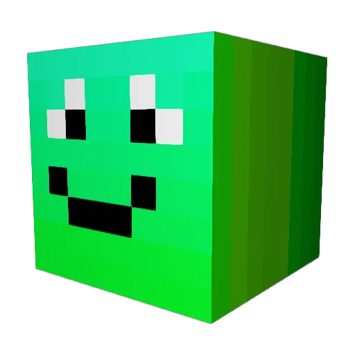 MrMapleGreen Minecraft avatar head, 3D render