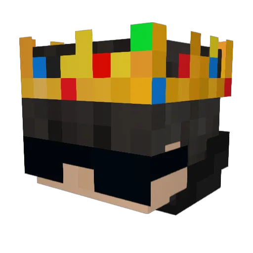 MrMartini543 Minecraft avatar head, 3D render