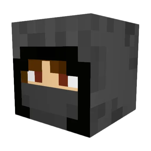 MrMasterMind23 Minecraft avatar head, 3D render